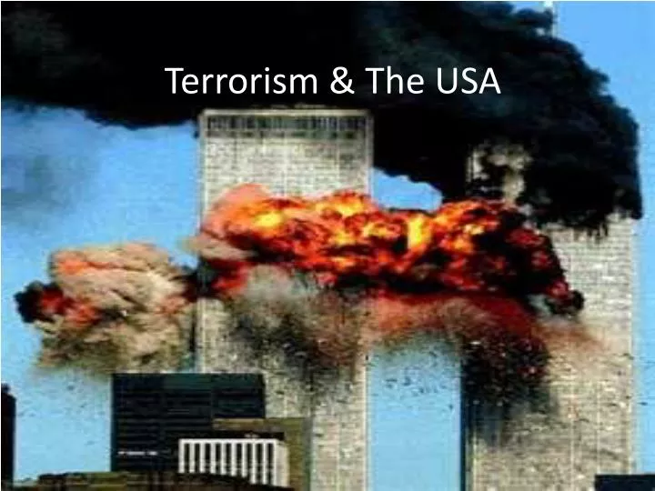 terrorism the usa