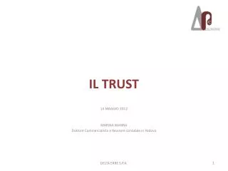 il trust