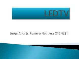 LEDTV