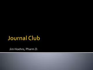 Journal Club