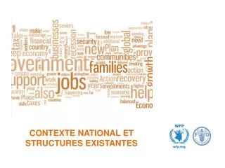 contexte national et structures existantes
