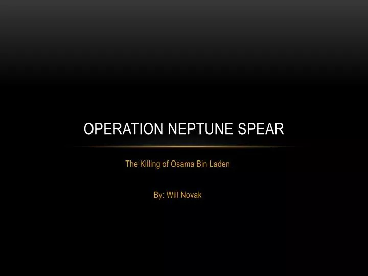 operation neptune spear