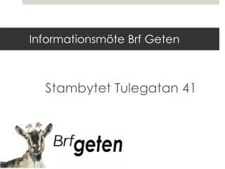 informationsm te brf geten