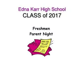 Edna Karr High School CLASS of 2017