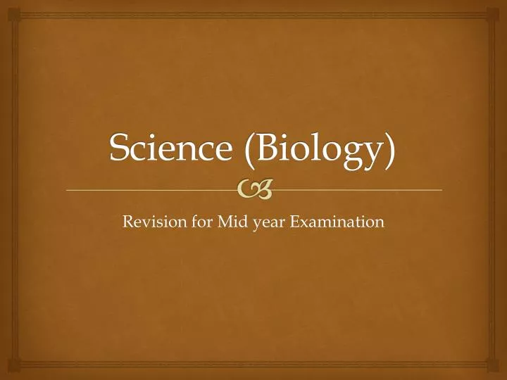 science biology