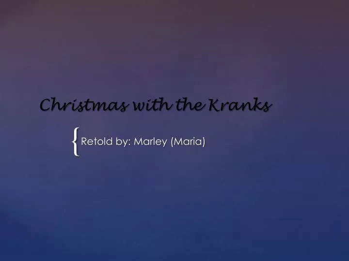 christmas with the kranks