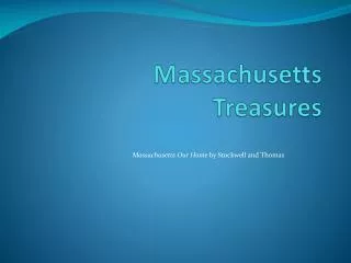 Massachusetts Treasures