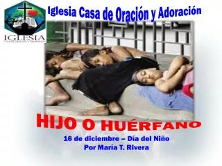 hijo o hu rfano