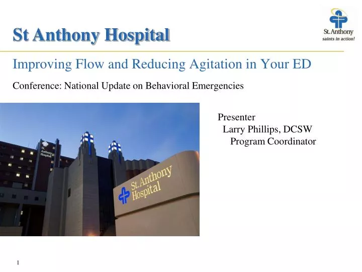 improving flow and reducing agitation in your ed