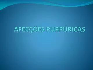 afec es purp ricas