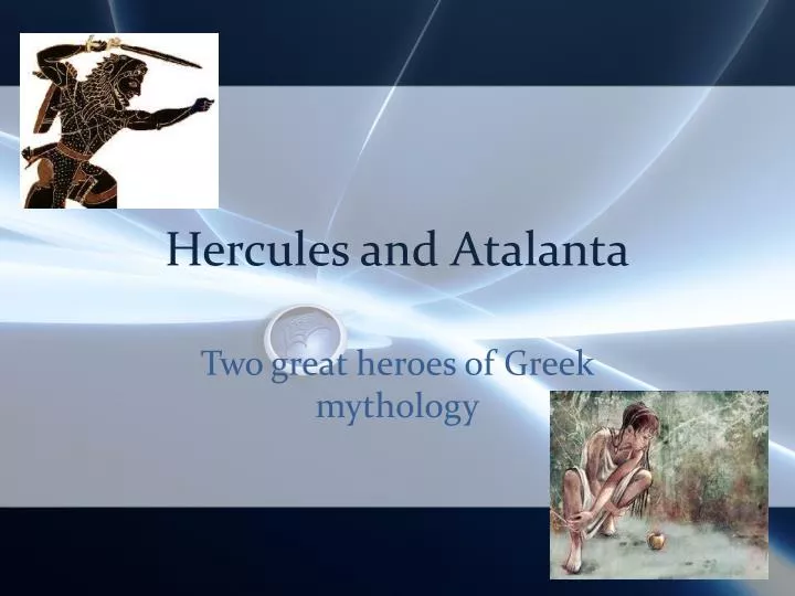 hercules and atalanta