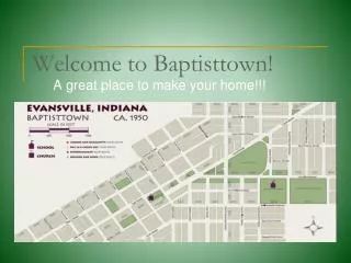 Welcome to Baptisttown !