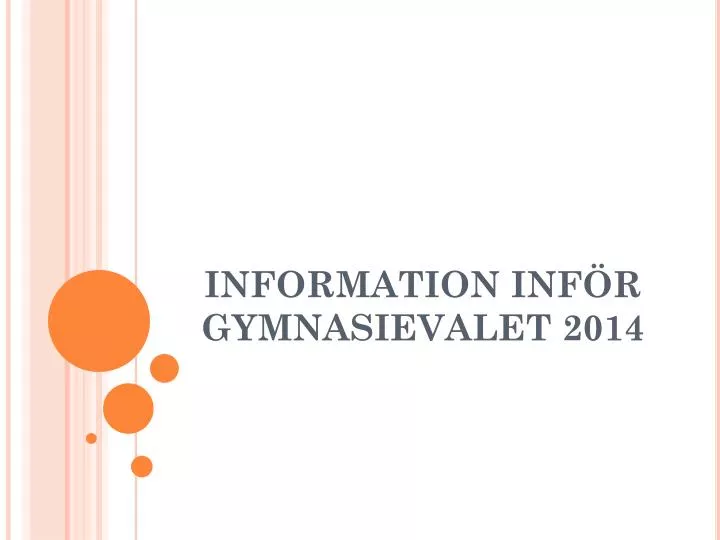 information inf r gymnasievalet 2014