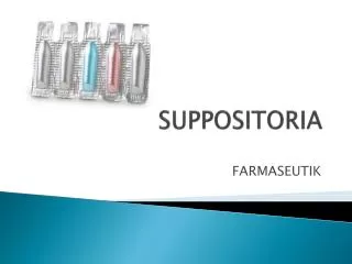 suppositoria