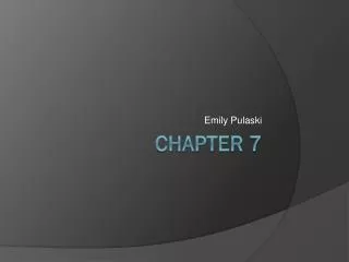 Chapter 7