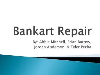 Bankart Repair