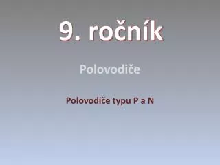 polovodi e