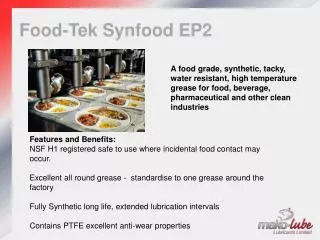 Food- Tek Synfood EP2