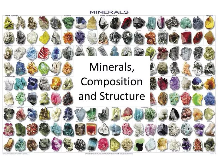 minerals composition and structure