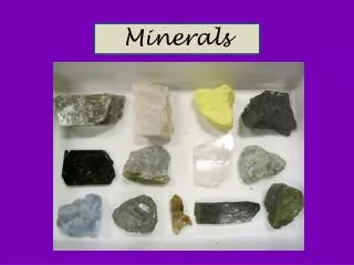 Minerals