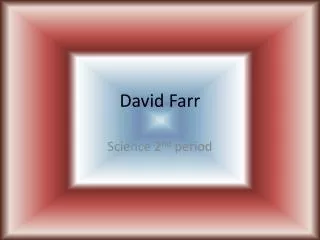 David Farr