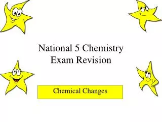 National 5 Chemistry Exam Revision