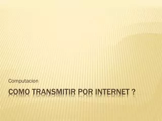 computacion