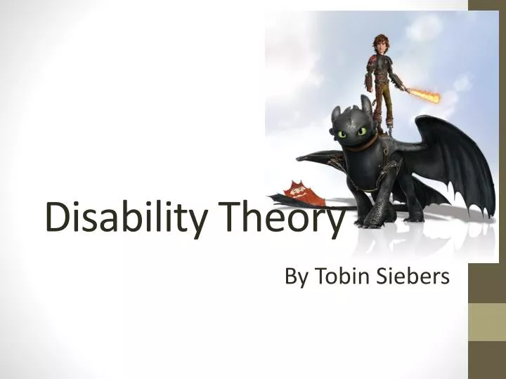disability theory