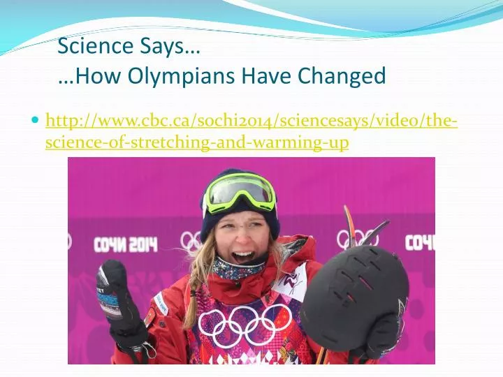 science says how olympians have changed