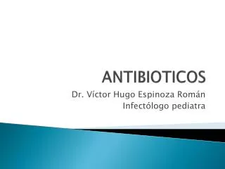 antibioticos
