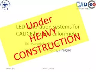 LED calibration systems for CALICE hadron calorimeter