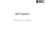 ISEC Support - slide 1
