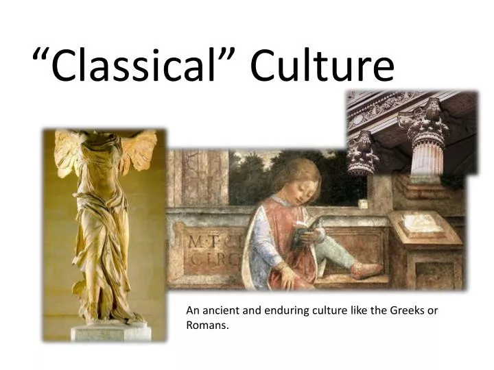 classical culture