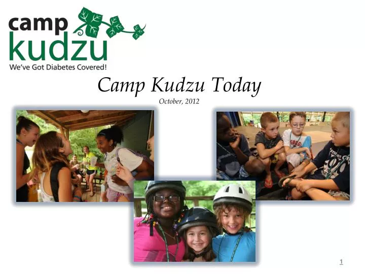 camp kudzu today october 2012