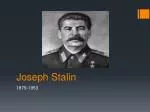 Joseph Stalin - slide 1