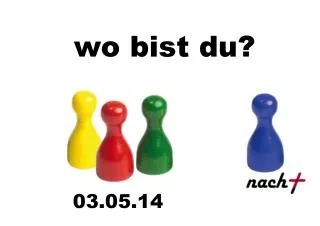 w o bist du