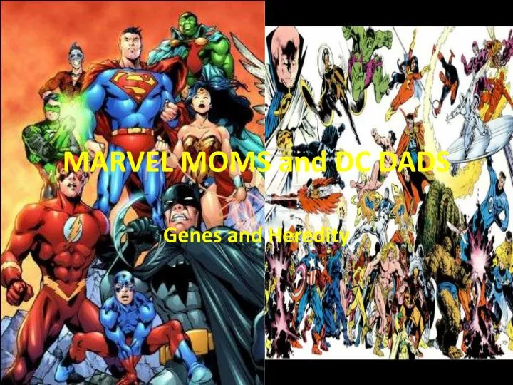 marvel moms and dc dads