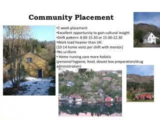 Community Placement
