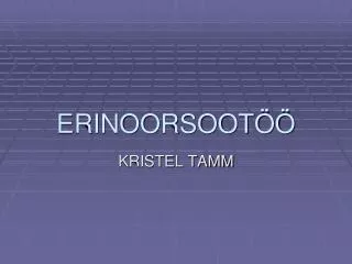 erinoorsoot