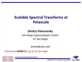 Scalable Spectral Transforms at Petascale
