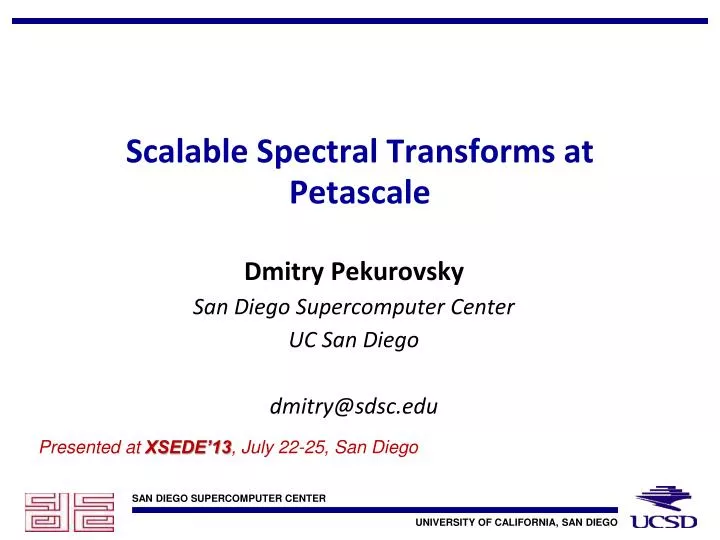 scalable spectral transforms at petascale