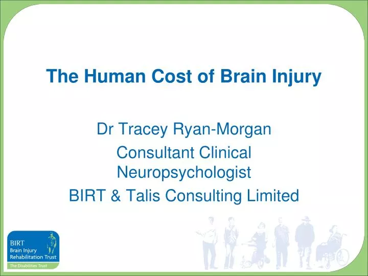 the human cost of brain injury