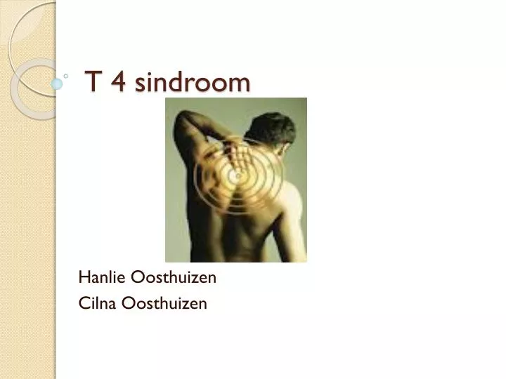 t 4 sindroom