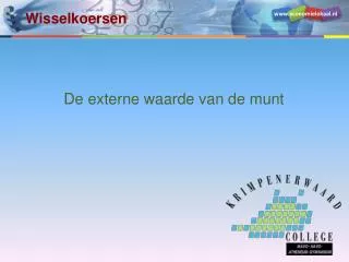 wisselkoersen