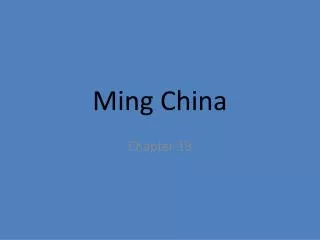 Ming China