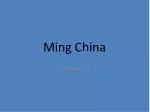 Ming China