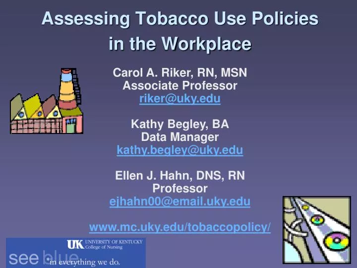 assessing tobacco use policies in the workplace