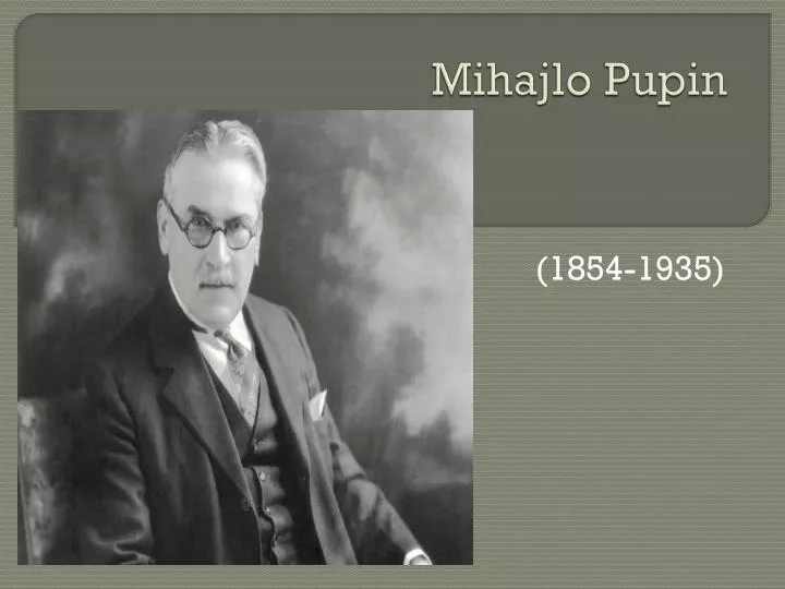 mihajlo pupin