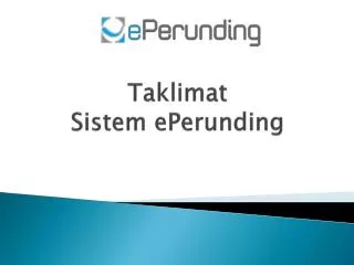 taklimat sistem eperunding