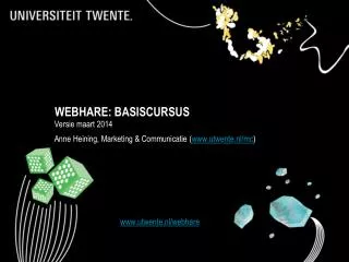webhare basiscursus